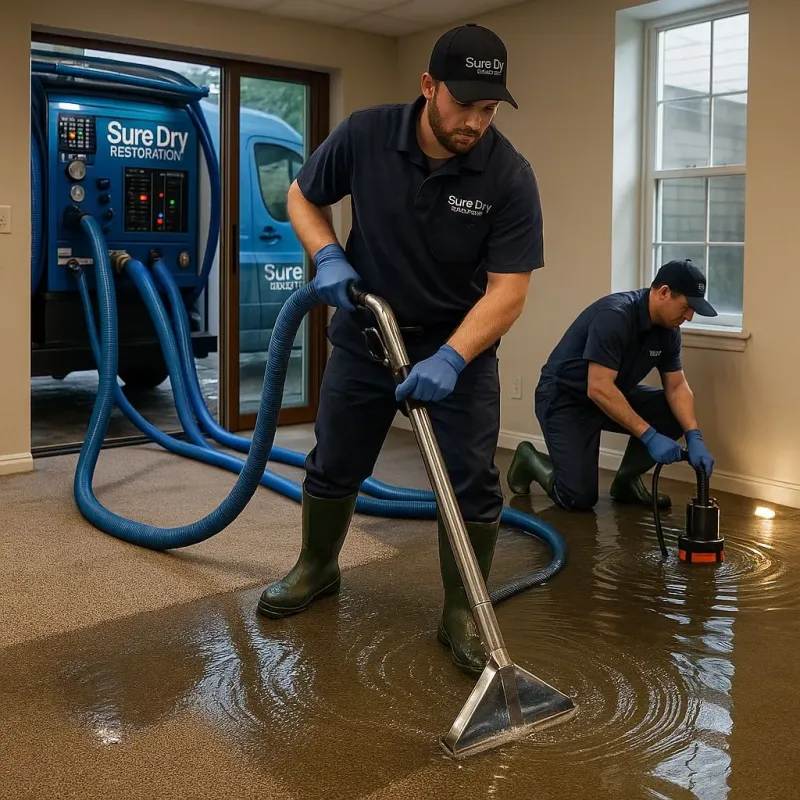 Water Extraction and Removal process in Upshur County, TX